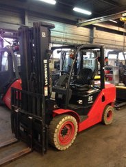 Empilhador de contrapeso 4 rodas