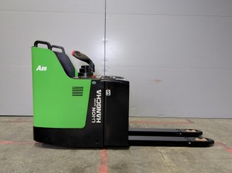 Porta-paletes eléctrico com condutor transportado Hangcha CBD20-AC2S-iSU