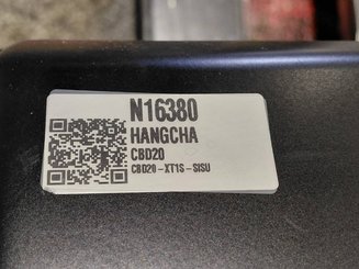 Porta-paletes eléctrico com condutor transportado Hangcha CBD20-XT1S-SiSU