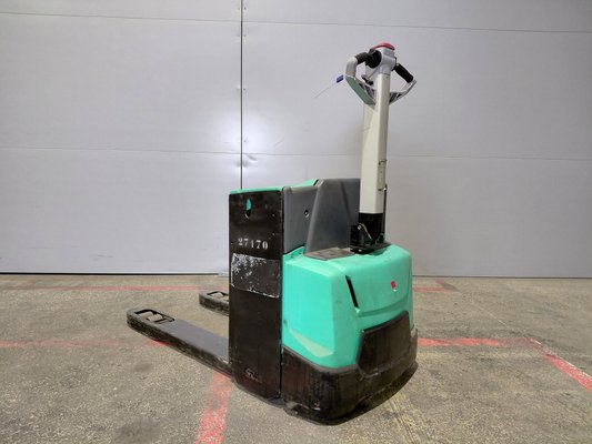 Porta-paletes eléctrico com condutor a pé Mitsubishi PBP16N2 - ACCOMPAGNANT - 1