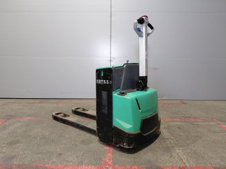 Porta-paletes eléctrico com condutor a pé Mitsubishi PBP16N2 - ACCOMPAGNANT