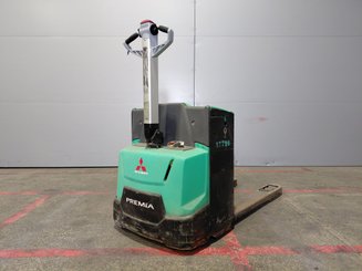 Porta-paletes eléctrico com condutor a pé Mitsubishi PBP16N2 - ACCOMPAGNANT