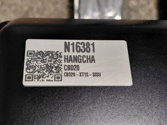 Porta-paletes eléctrico com condutor transportado Hangcha CBD20-XT1S-SiSU