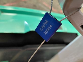 Porta-paletes eléctrico com condutor a pé Mitsubishi PBP16N2 - ACCOMPAGNANT