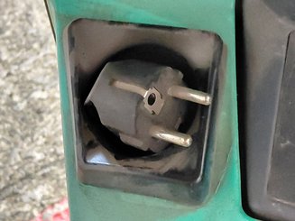 Porta-paletes eléctrico com condutor a pé Mitsubishi PBP16N2 - ACCOMPAGNANT