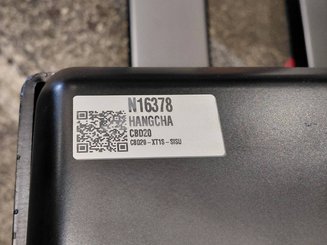 Porta-paletes eléctrico com condutor transportado Hangcha CBD20-XT1S-SiSU