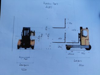 Empilhador lateral Hubtex S40D