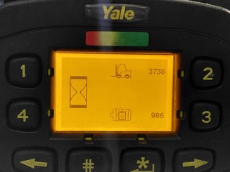 Empilhador de contrapeso 3 rodas Yale ERP16VTLWB - 9