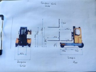 Empilhador lateral Baumann GX60