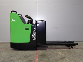 Porta-paletes eléctrico com condutor transportado Hangcha CBD20-AC2S-iSU