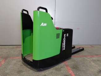 Porta-paletes eléctrico com condutor transportado Hangcha CBD20-AC2S-iSU
