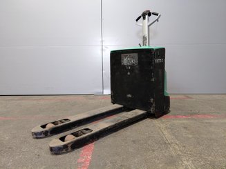 Porta-paletes eléctrico com condutor a pé Mitsubishi PBP16N2 - ACCOMPAGNANT
