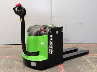 Porta-paletes eléctrico com condutor a pé Hangcha CBD20-AC2-Li