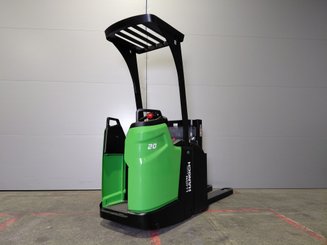 Porta-paletes eléctrico com condutor transportado Hangcha TRANSGERBEUR CDD20-XT1S-SISUD