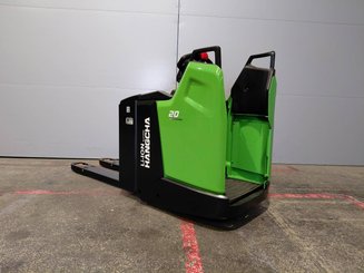 Porta-paletes eléctrico com condutor transportado Hangcha CBD20-XT1S-SiSU