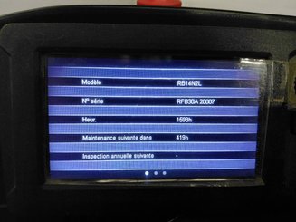 Empilhador retráctil Mitsubishi RB14N2L - 10