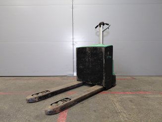 Porta-paletes eléctrico com condutor a pé Mitsubishi PBP16N2 - ACCOMPAGNANT
