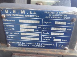 Acessórios Barou Fourches à gaz SEM3 - 8
