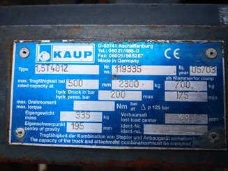 Posicionador de garfos Kaup 1,5T401Z - 1