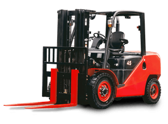 Empilhador de contrapeso 4 rodas