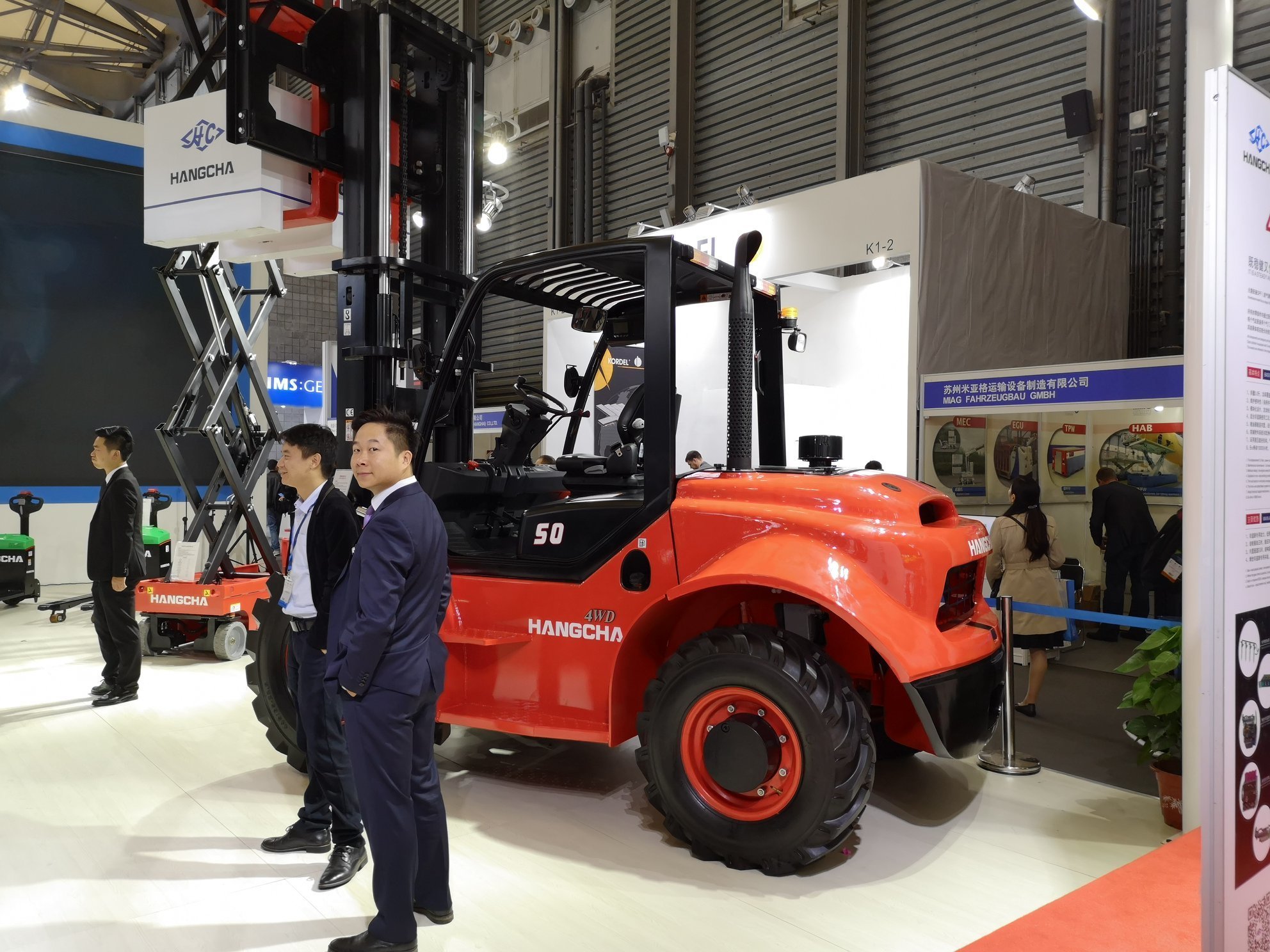 Carreta elevadora todo terreno Hangcha TT50 - 1