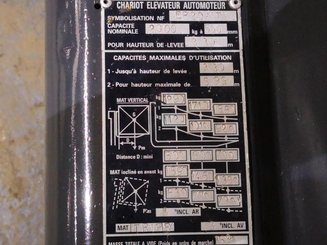 Empilhador de contrapeso 3 rodas Caterpillar EP20NT - 9