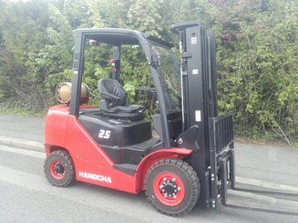 Empilhador de contrapeso 4 rodas