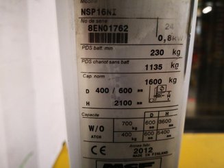 Stacker com condutor a pé Caterpillar NSP16NI - 7