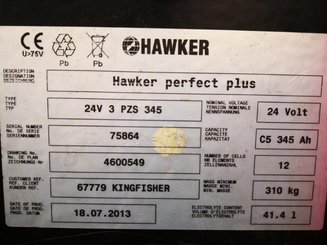 Stacker com condutor transportado Caterpillar NSR16N - 11