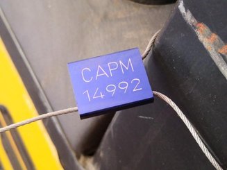 Stacker com condutor transportado Caterpillar NSR20N - 10