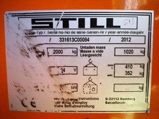 Stacker com condutor transportado STILL SD20