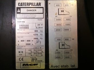 Stacker com condutor transportado Caterpillar NSR16N - 6