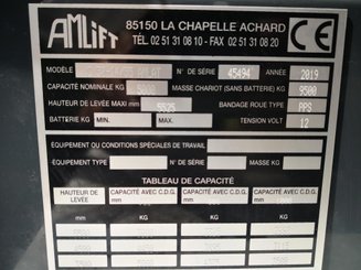 Empilhador lateral AMLIFT C5000-14 AMLAT - 20