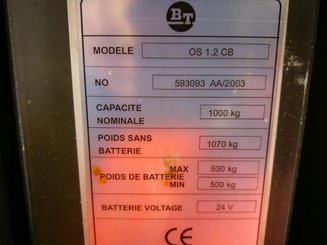 Preparador de encomendas BT OS1.2CB - 8