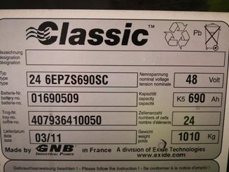 Empilhador de contrapeso 3 rodas Caterpillar EP20NT - 7