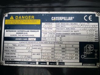 Empilhador de contrapeso 4 rodas Caterpillar EC25N - 9