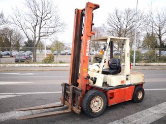 Empilhador de contrapeso 4 rodas