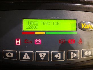 Empilhador de contrapeso 3 rodas Yale ERP16ATF - 6