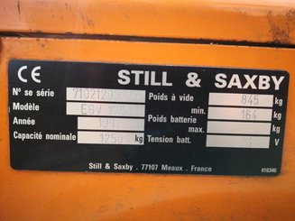 Stacker com condutor a pé STILL EGV1250 - 7