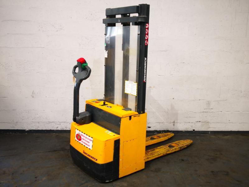 Stacker com condutor a pé Jungheinrich EEC 10 280T - 1