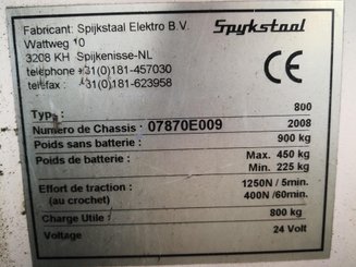 Tractor industrial Spykstaal 800 - 16