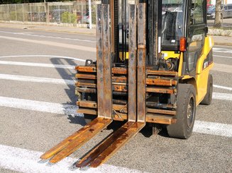 Mono multi forquilhas 2 paletas Kaup 2T409 - 1
