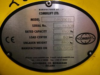 Empilhador lateral Combilift C4500GTE