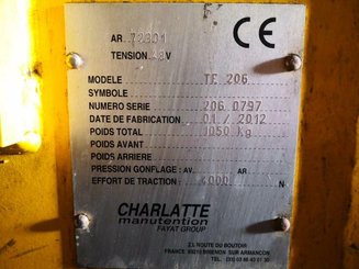 Tractor industrial Charlatte TE206 - 8