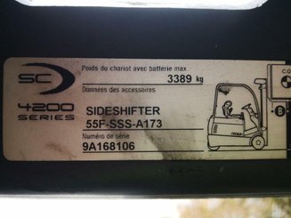 Empilhador de contrapeso 3 rodas Crown SC4220-1,6 - 7