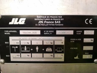 Plataforma com mastro vertical JLG TOUCAN DUO