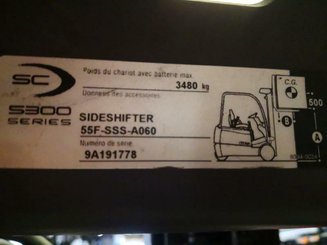 Empilhador de contrapeso 3 rodas Crown SC5320 1,3 - 1