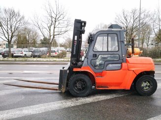 Empilhador de contrapeso 4 rodas Toyota 7FGU60 - 2