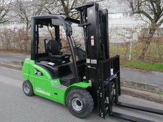 Empilhador de contrapeso 4 rodas Hangcha XC30-LI ION - 4