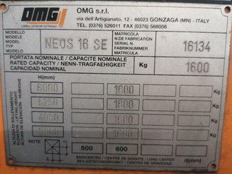 Empilhador retráctil OMG NEOS 16SE - 5